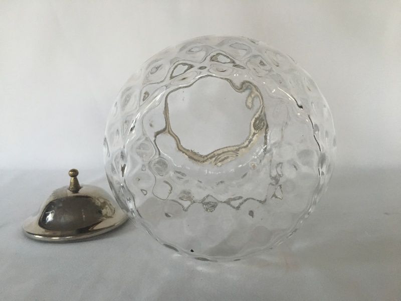 Kjeksboks i glass