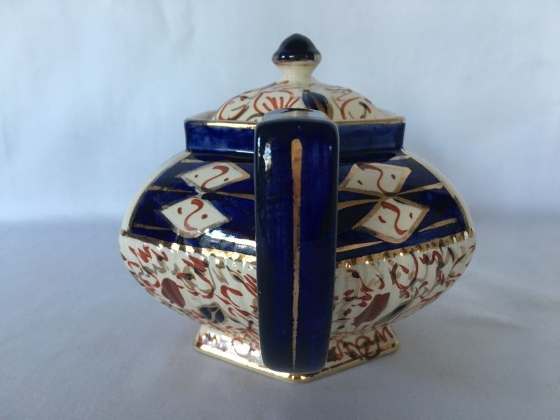 Engelsk Tekanne i Imari-farger