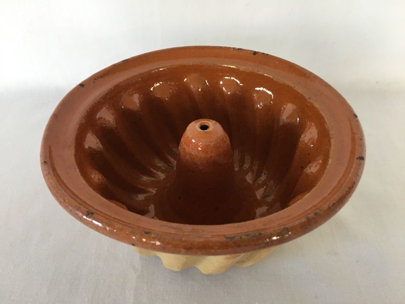 Puddingform i keramikk